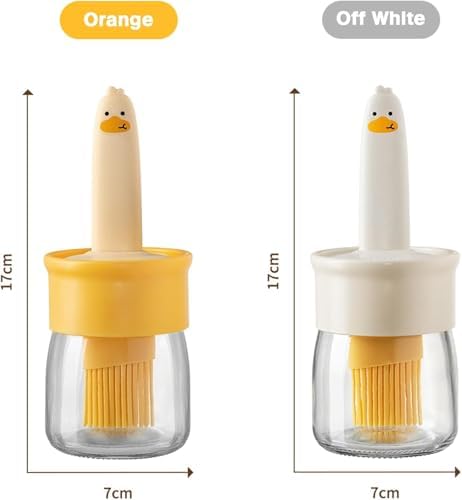 2‑in‑1 Oil Dispenser Jar with Silicone Brush 200 ml