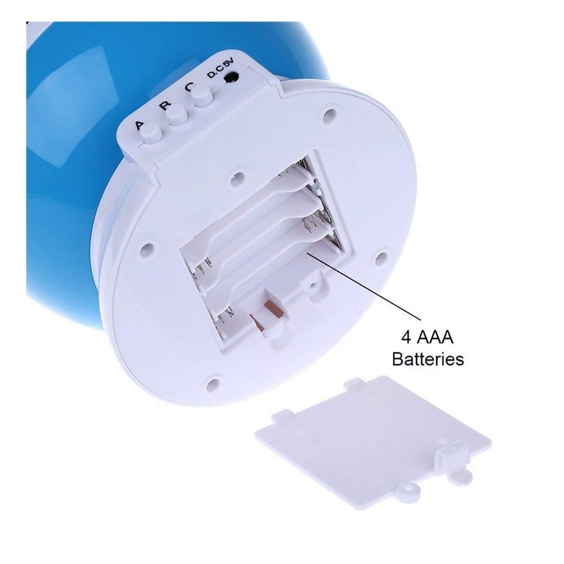 AZOD Novelty Night Light Projector Lamp Flashing Turret Portable Star Moonlight Star Projector Master for Kids Children Baby