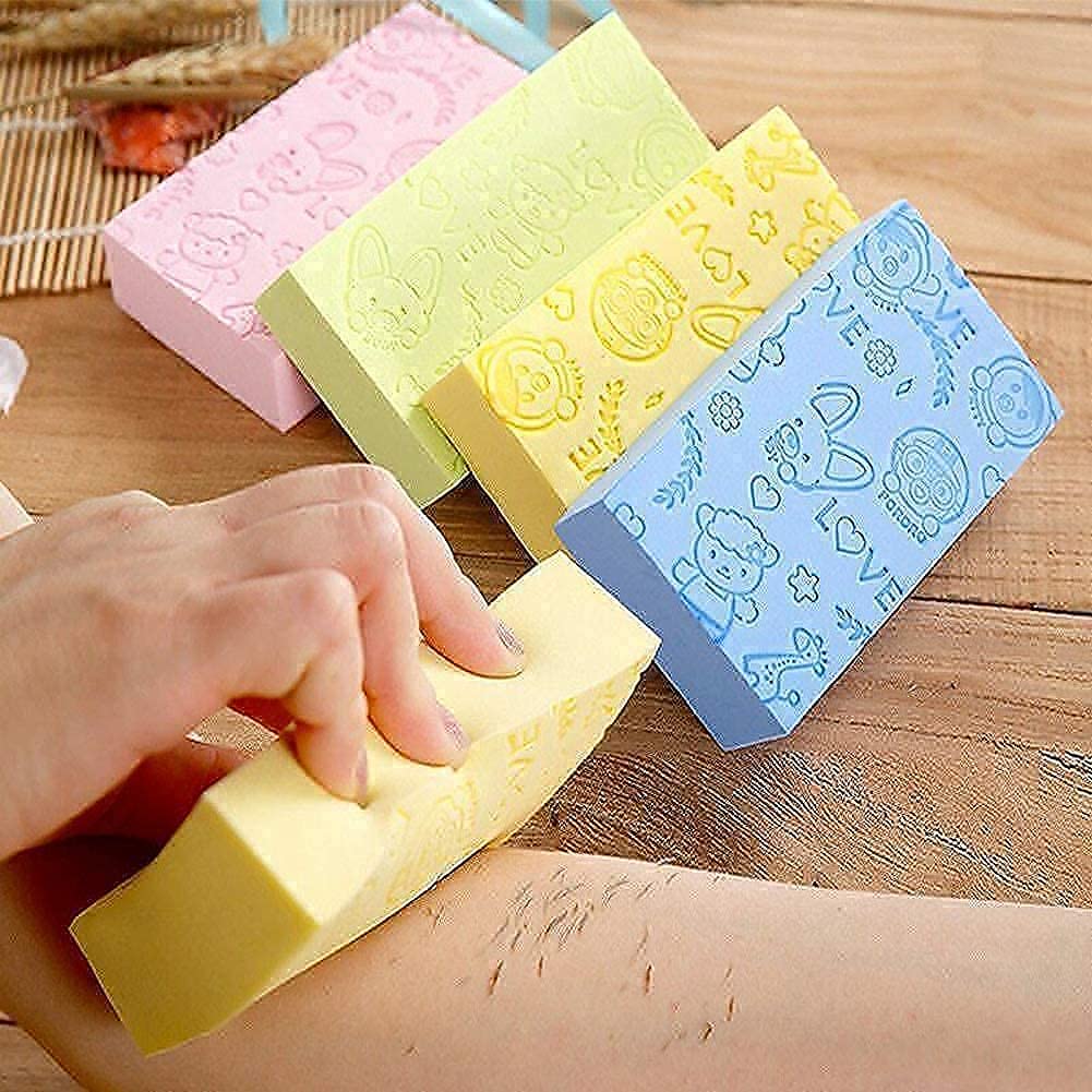 Charm Style Ultra Soft Exfoliating Bath Sponge – Dead Skin Remover, Japanese Spa-Style Cellulite Massager, Body & Face Scrubber for Men & Women (Pack of 1)